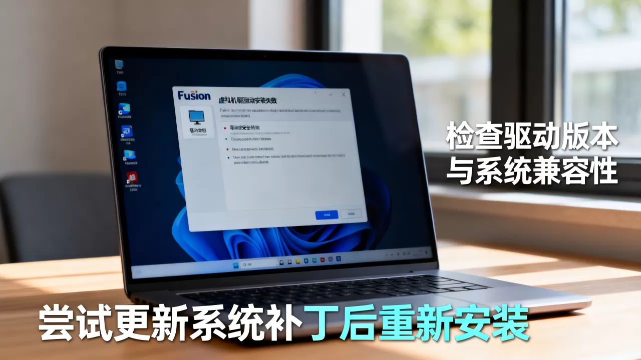 fusion虚拟机驱动安装失败怎么办?驱动安装失败原因及解决方法 fusion虚拟机驱动安装失败怎么办?驱动安装失败原因及解决方法