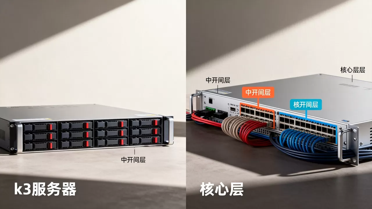 k3服务器和中开间层怎么区分,哪个是核心层? k3服务器和中开间层怎么区分,哪个是核心层?