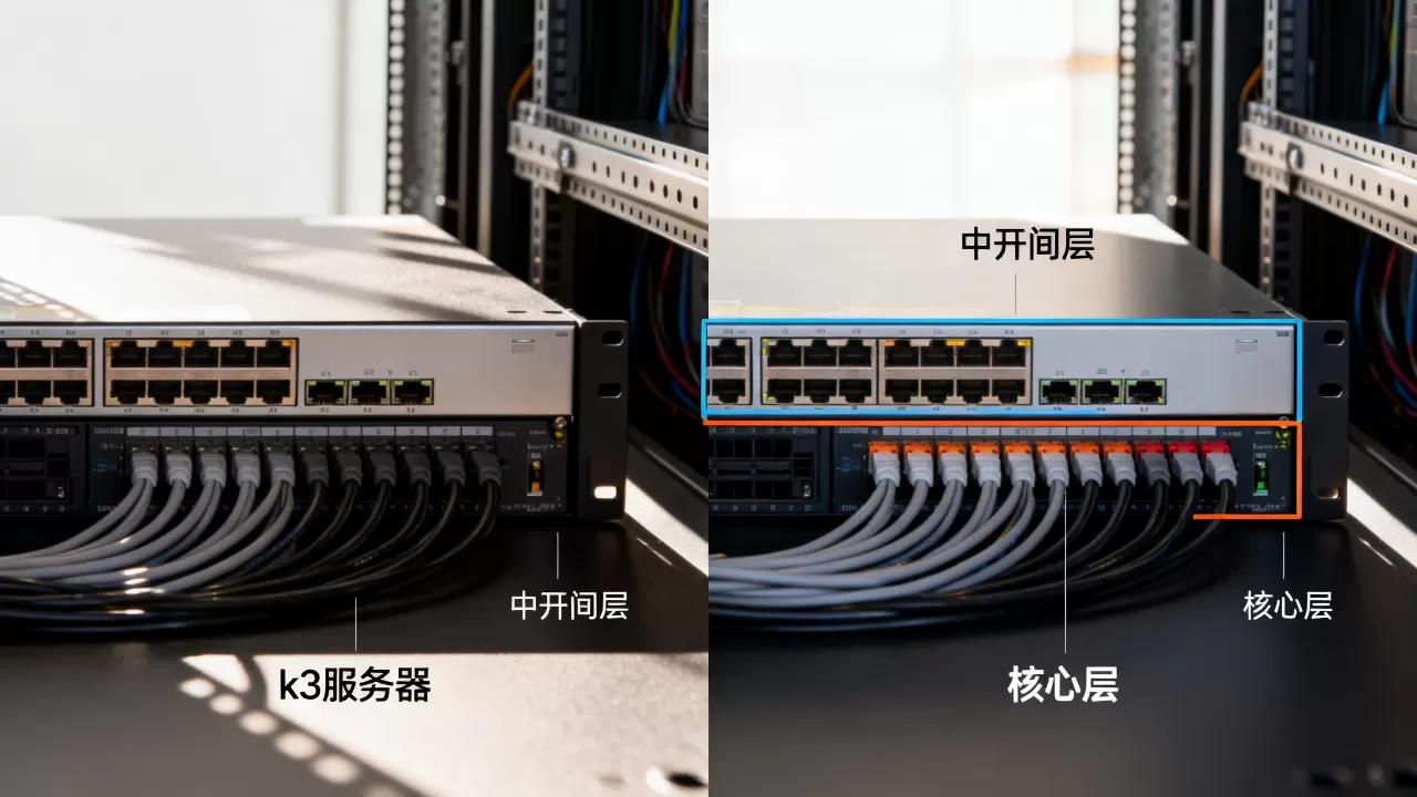 k3服务器和中开间层怎么区分,哪个是核心层? k3服务器和中开间层怎么区分,哪个是核心层?