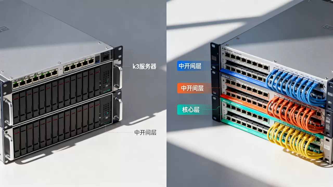 k3服务器和中开间层怎么区分,哪个是核心层? k3服务器和中开间层怎么区分,哪个是核心层?