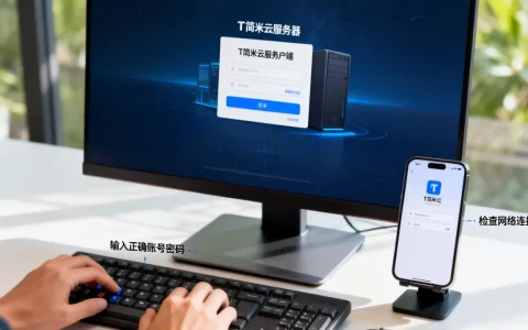 T简米云服务器客户端怎么登录，登录不了怎么办？