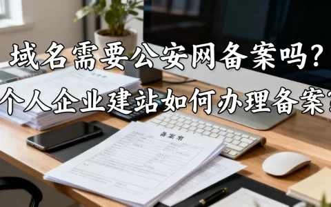 域名需要公安网备案吗，个人企业建站如何办理备案