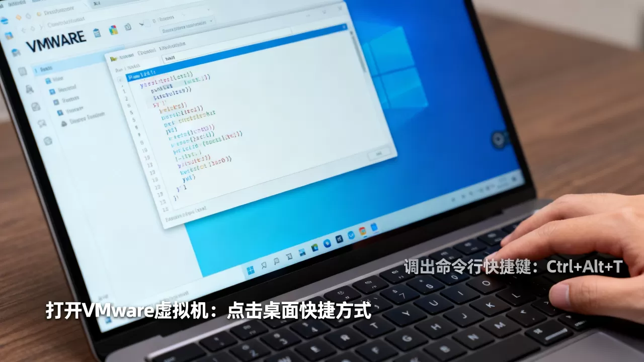 虚拟机命令窗口怎么打开,VMware命令行快捷键 虚拟机命令窗口怎么打开,VMware命令行快捷键