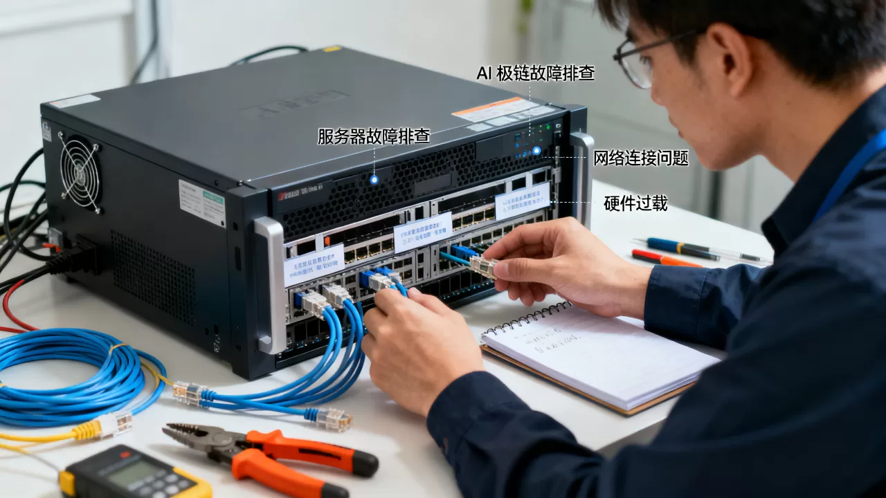 AI极链服务器出问题了怎么办,是什么原因造成的? AI极链服务器出问题了怎么办,是什么原因造成的?