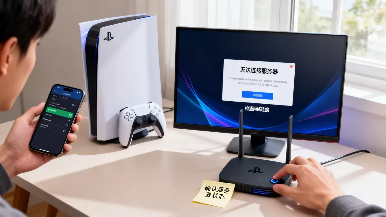 PS5游戏连不上服务器怎么办,ps5连接服务器失败怎么办? PS5游戏连不上服务器怎么办,ps5连接服务器失败怎么办?
