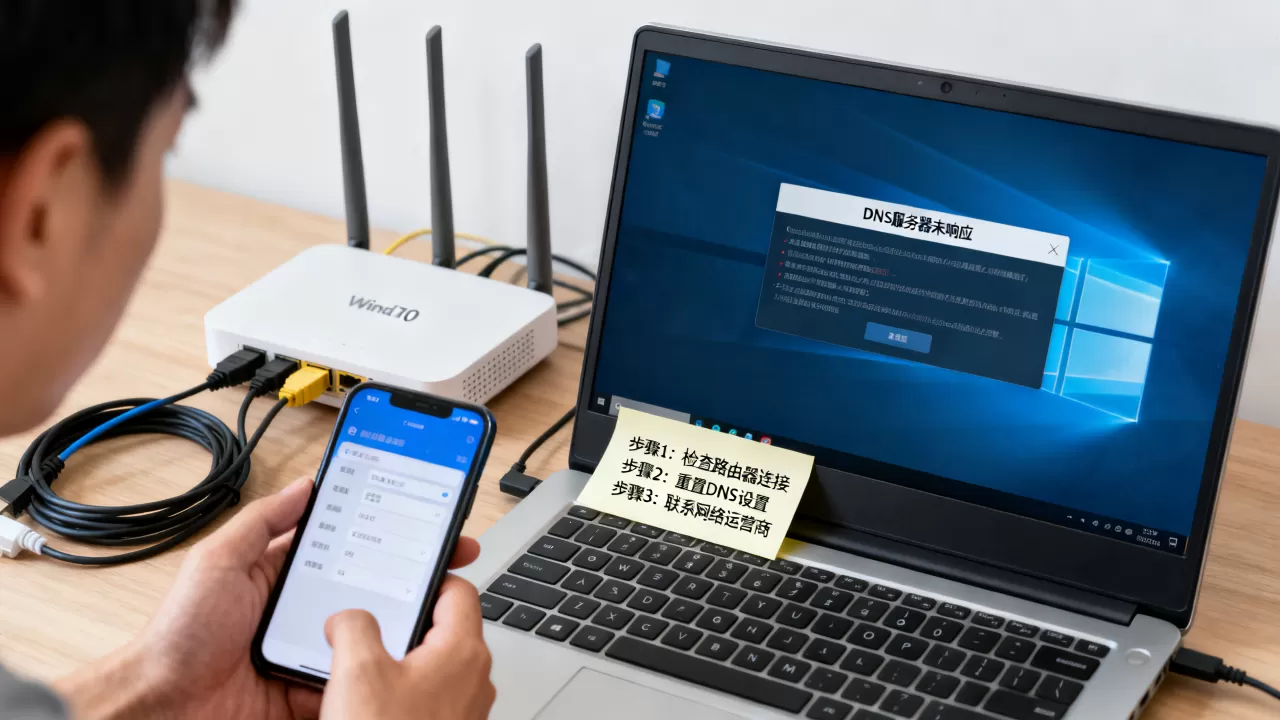 win10系统DNS服务器未响应怎么解决,网络连不上怎么办? win10系统DNS服务器未响应怎么解决,网络连不上怎么办?