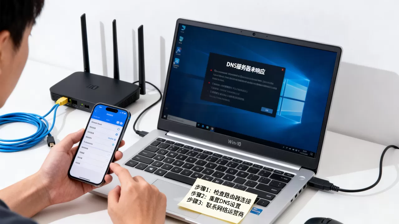 win10系统DNS服务器未响应怎么解决,网络连不上怎么办? win10系统DNS服务器未响应怎么解决,网络连不上怎么办?