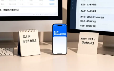 域名解析注册步骤有哪些，域名注册成功后如何设置解析？