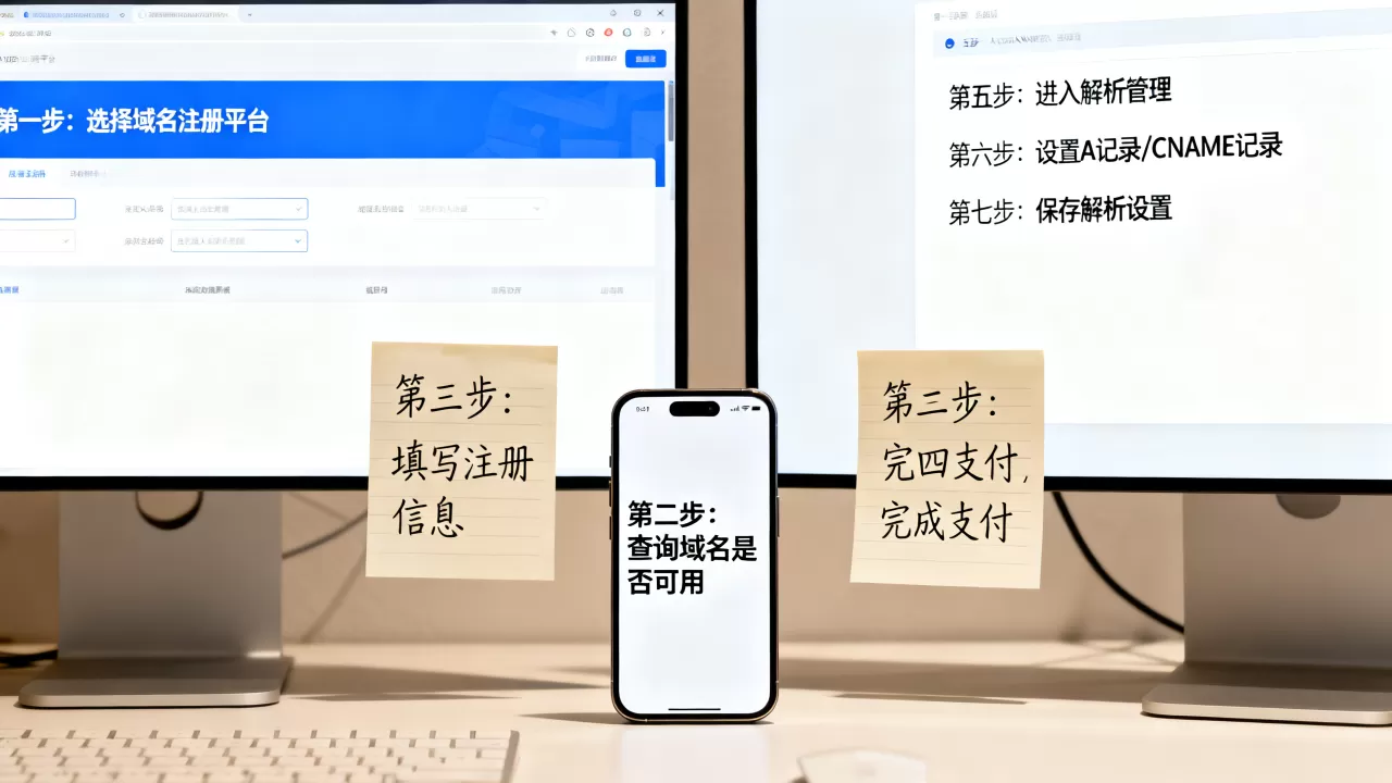 域名解析注册步骤有哪些,域名注册成功后如何设置解析? 域名解析注册步骤有哪些,域名注册成功后如何设置解析?
