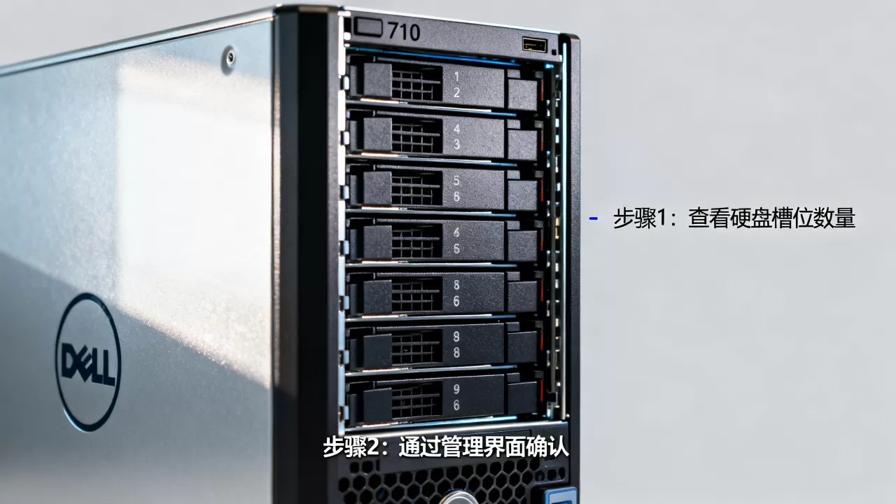 戴尔服务器r710怎么看硬盘数量,有没有快速方法? 戴尔服务器r710怎么看硬盘数量,有没有快速方法?