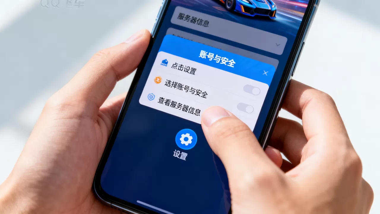 QQ飞车手游如何查询账号所在服务器,怎么看自己在哪个区? QQ飞车手游如何查询账号所在服务器,怎么看自己在哪个区?