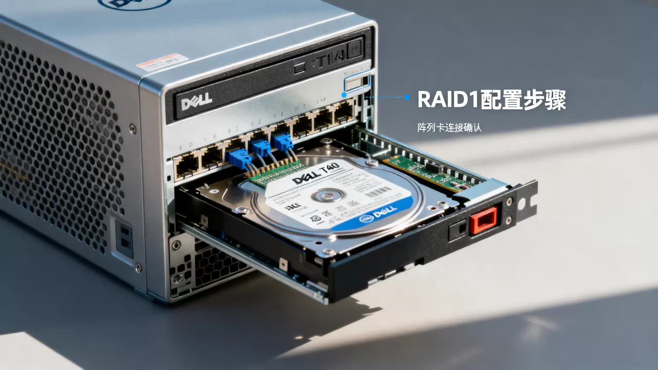 戴尔T140如何做RAID1?,服务器RAID1怎么配置? 戴尔T140如何做RAID1?,服务器RAID1怎么配置?