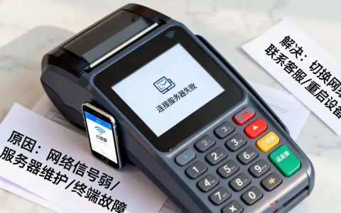 pos机显示连接服务器失败的原因是什么，怎么解决？