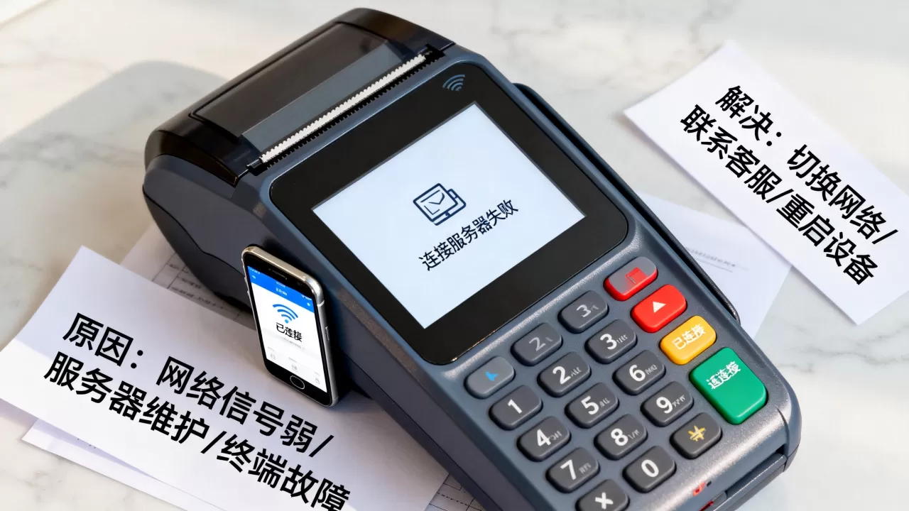 pos机显示连接服务器失败的原因是什么,怎么解决? pos机显示连接服务器失败的原因是什么,怎么解决?