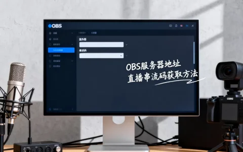 OBS服务器和串流码填什么，OBS直播串流码怎么获取？