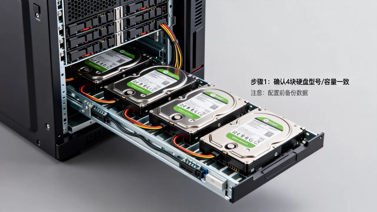 服务器4块盘怎么做raid1,有哪些注意事项? 服务器4块盘怎么做raid1,有哪些注意事项?