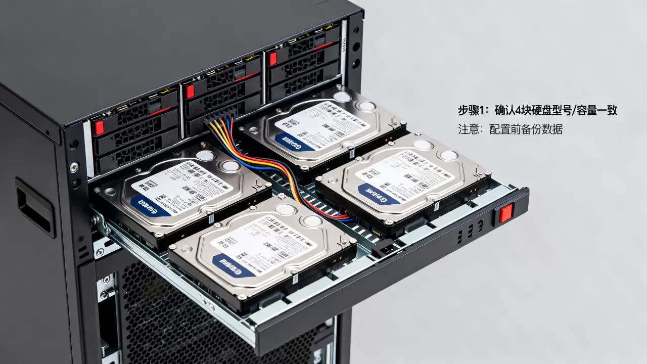 服务器4块盘怎么做raid1,有哪些注意事项? 服务器4块盘怎么做raid1,有哪些注意事项?