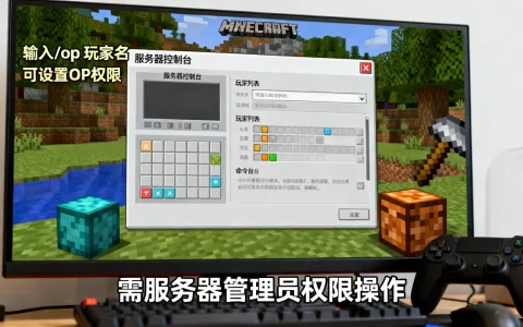 我的世界别人的服务器怎么设置op呢，如何获取op权限？