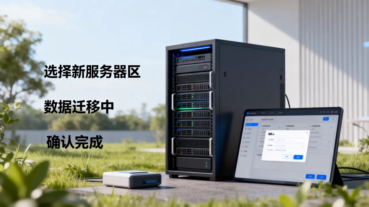 简米云更换服务器区具体要怎么做,有影响吗? 简米云更换服务器区具体要怎么做,有影响吗?