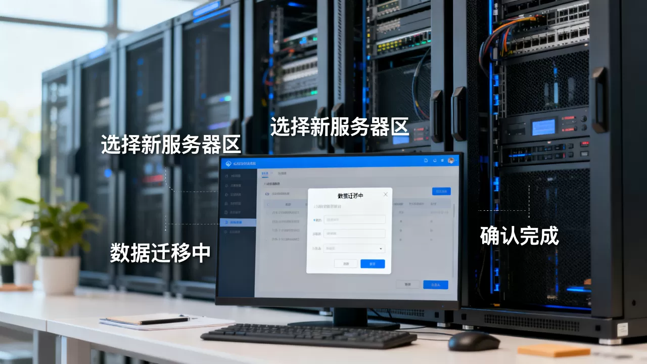 简米云更换服务器区具体要怎么做,有影响吗? 简米云更换服务器区具体要怎么做,有影响吗?