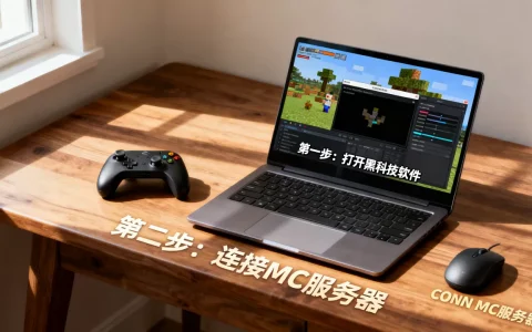 如何在MC服务器里用黑科技软件，怎么操作？