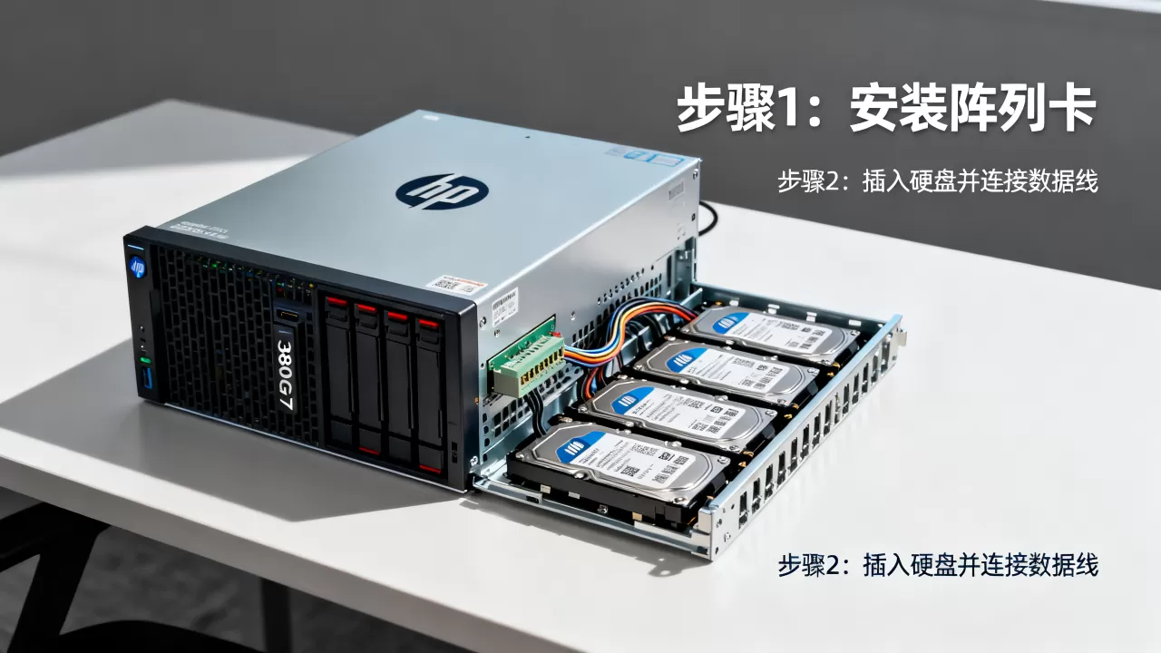 惠普380G7怎么做阵列,RAID配置详细步骤是什么 惠普380G7怎么做阵列,RAID配置详细步骤是什么