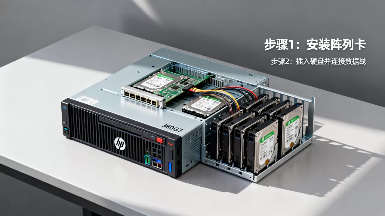 惠普380G7怎么做阵列,RAID配置详细步骤是什么 惠普380G7怎么做阵列,RAID配置详细步骤是什么