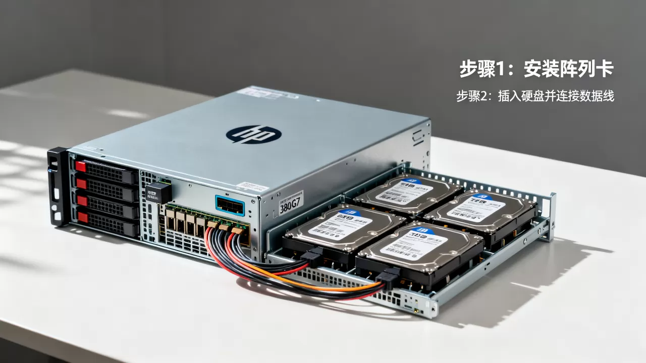 惠普380G7怎么做阵列,RAID配置详细步骤是什么 惠普380G7怎么做阵列,RAID配置详细步骤是什么