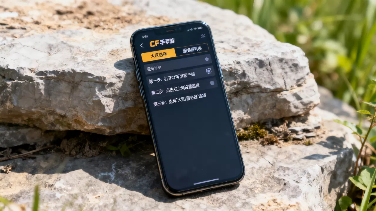 CF手游怎么看大区和服务器,查询方法是什么? CF手游怎么看大区和服务器,查询方法是什么?