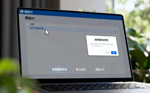 用友t1怎么设置自动启动服务器，服务器启动失败怎么办？