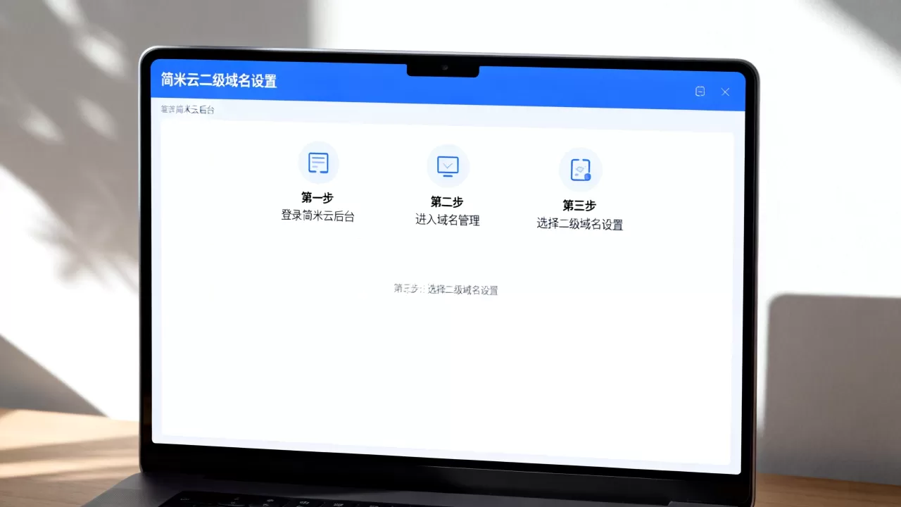 简米云二级域名在哪设置?新手入口找不到怎么办,快速配置教程 简米云二级域名在哪设置?新手入口找不到怎么办,快速配置教程