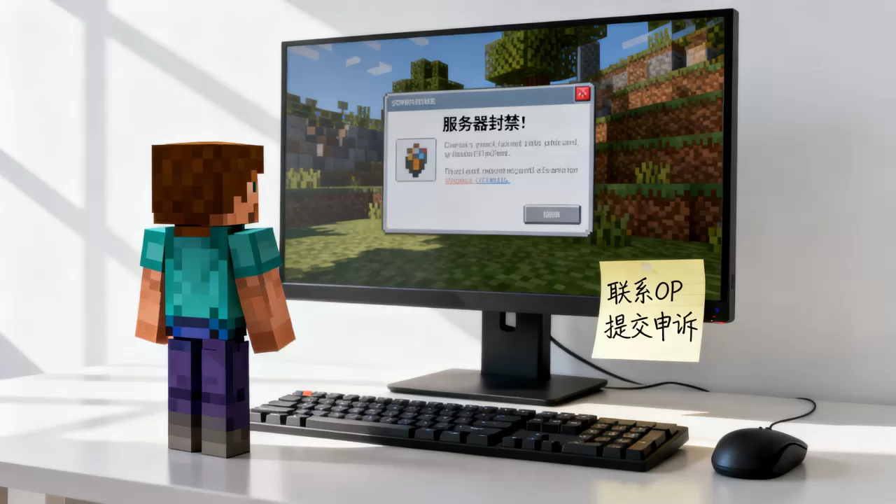 我的世界服务器被OP封禁怎么办,还能解封吗? 我的世界服务器被OP封禁怎么办,还能解封吗?