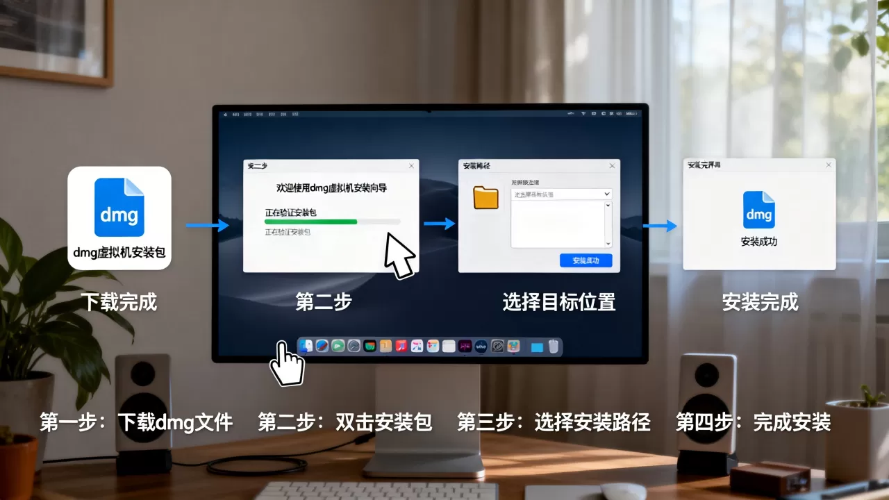 dmg虚拟机怎么用?新手安装教程步骤详解 dmg虚拟机怎么用?新手安装教程步骤详解