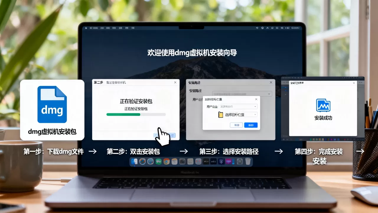 dmg虚拟机怎么用?新手安装教程步骤详解 dmg虚拟机怎么用?新手安装教程步骤详解