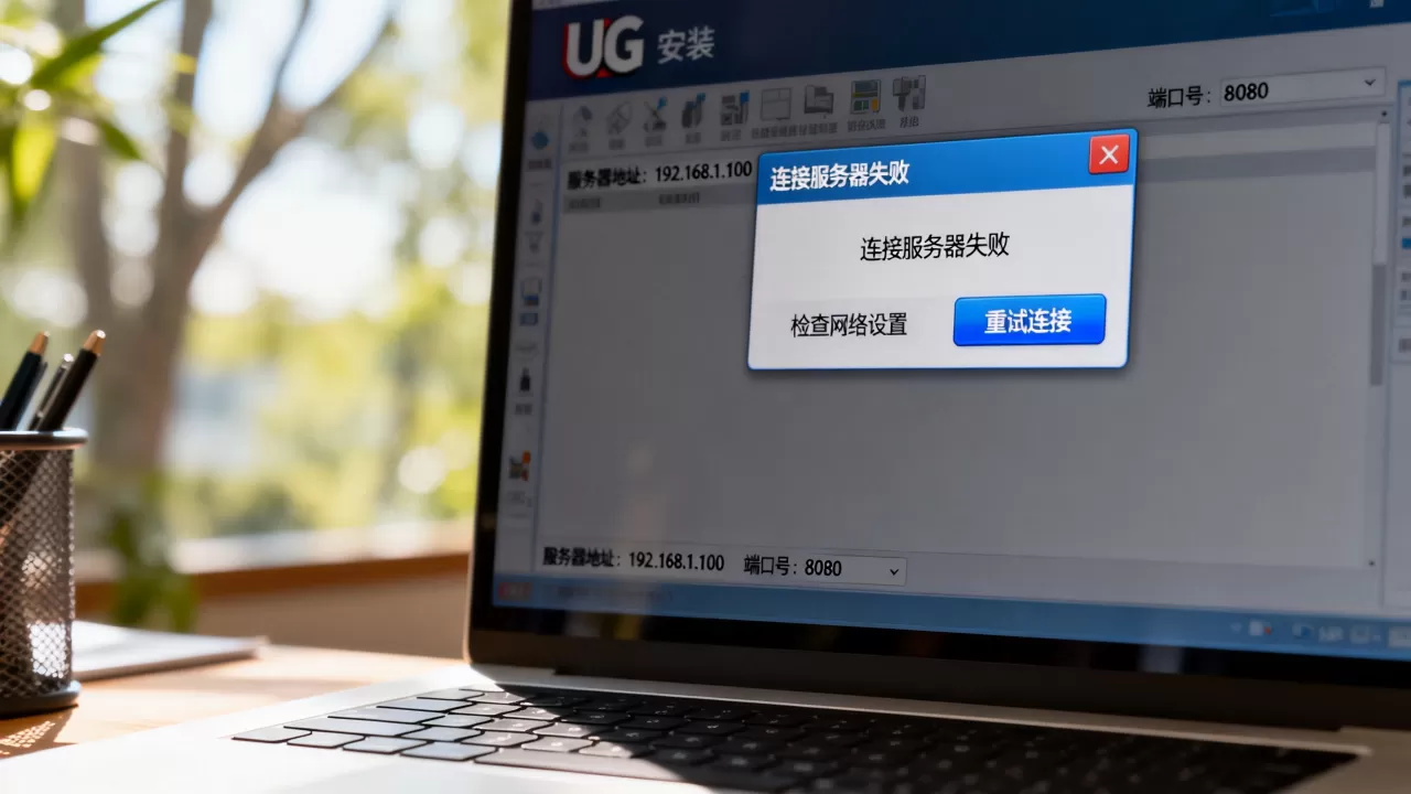 UG安装连接服务器失败怎么回事,如何解决? UG安装连接服务器失败怎么回事,如何解决?