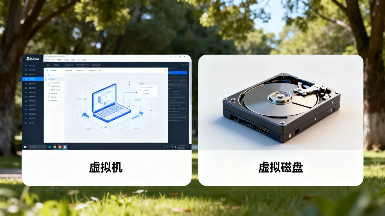 虚拟机和虚拟磁盘是一回事吗,区别到底在哪儿? 虚拟机和虚拟磁盘是一回事吗,区别到底在哪儿?