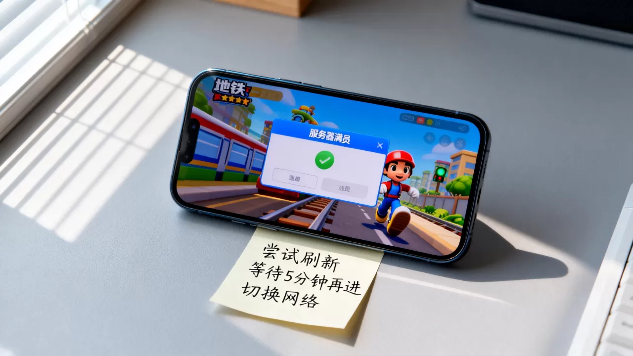 fanbook地铁跑酷服务器满员了怎么进?,解决方法有哪些? fanbook地铁跑酷服务器满员了怎么进?,解决方法有哪些?
