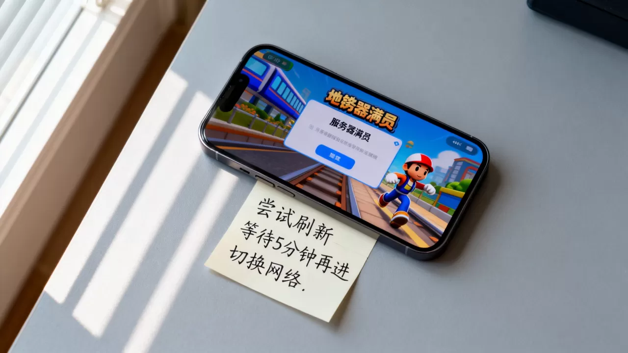 fanbook地铁跑酷服务器满员了怎么进?,解决方法有哪些? fanbook地铁跑酷服务器满员了怎么进?,解决方法有哪些?