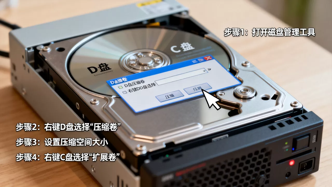 服务器D盘空间怎么分给C盘?,D盘分盘给C盘的详细教程 服务器D盘空间怎么分给C盘?,D盘分盘给C盘的详细教程