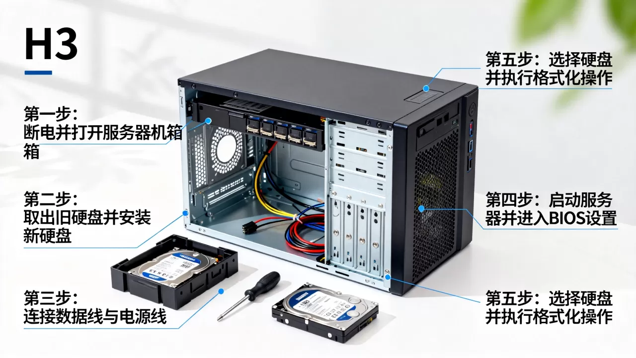 h3服务器硬盘怎么格式化,操作步骤是什么? h3服务器硬盘怎么格式化,操作步骤是什么?
