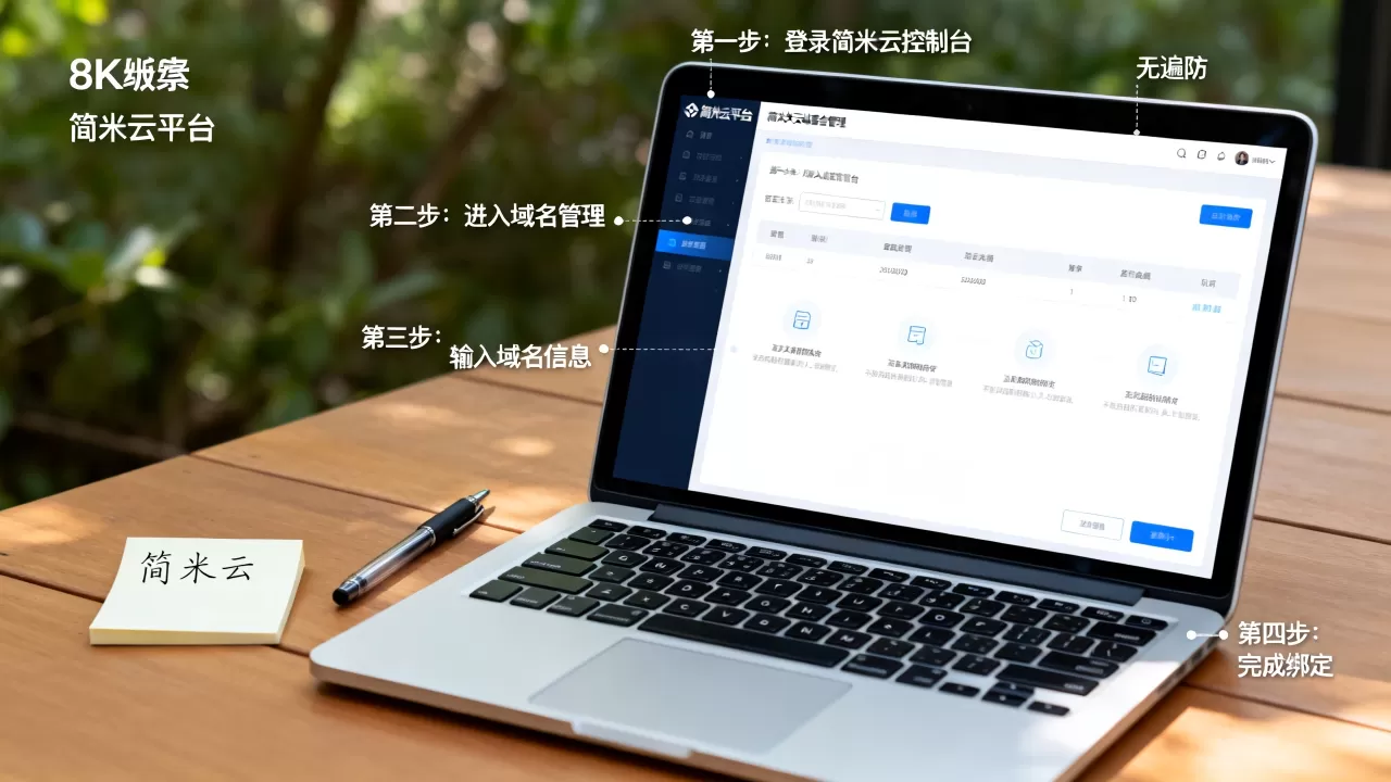 域名绑简米云教程没?小白怎么快速绑定域名? 域名绑简米云教程没?小白怎么快速绑定域名?