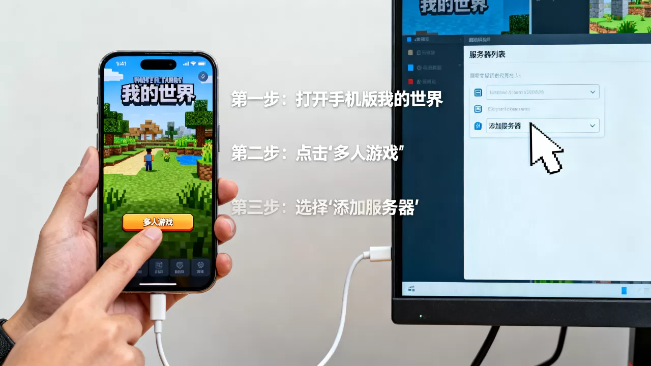 手机版我的世界怎么进PC端服务器?具体步骤是什么? 手机版我的世界怎么进PC端服务器?具体步骤是什么?