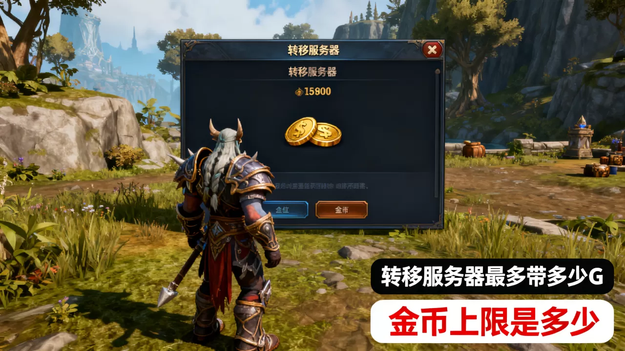 魔兽世界转移服务器最多带多少G,金币上限是多少? 魔兽世界转移服务器最多带多少G,金币上限是多少?