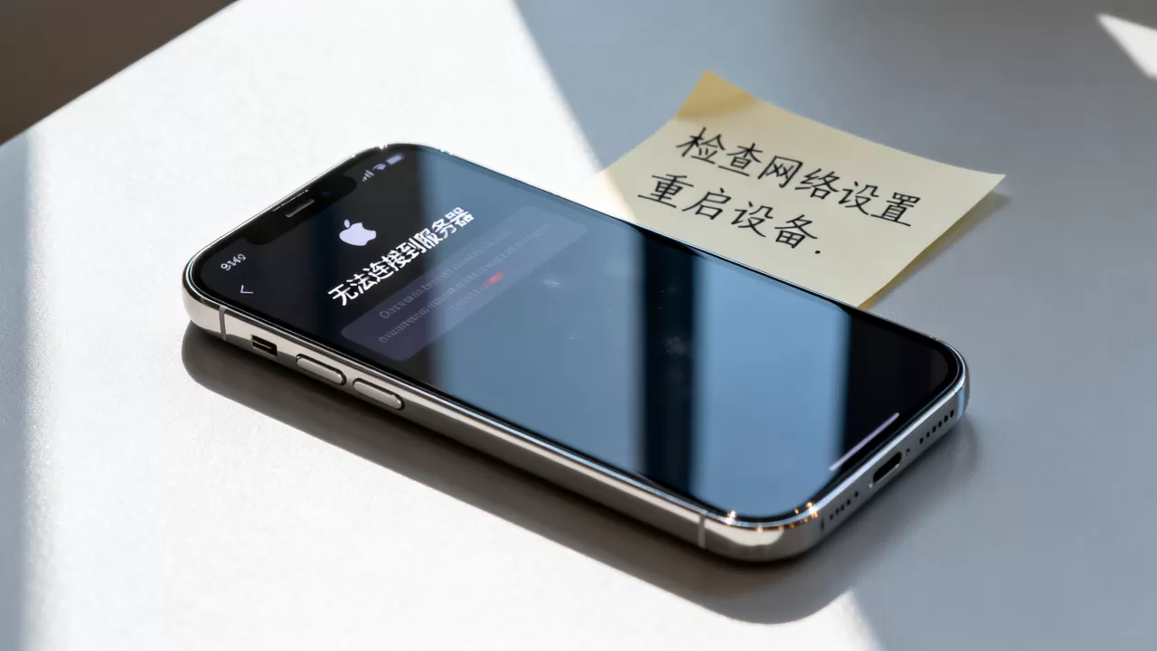 苹果手机ID显示服务器时出错是什么原因,怎么解决? 苹果手机ID显示服务器时出错是什么原因,怎么解决?