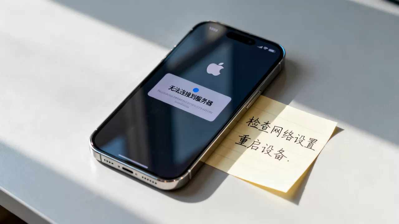 苹果手机ID显示服务器时出错是什么原因,怎么解决? 苹果手机ID显示服务器时出错是什么原因,怎么解决?