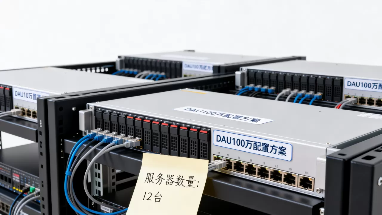 DAU100万需要多少服务器,如何选择服务器配置? DAU100万需要多少服务器,如何选择服务器配置?