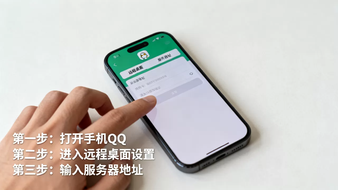 手机qq怎么设置远程桌面连接到服务器,具体步骤是什么? 手机qq怎么设置远程桌面连接到服务器,具体步骤是什么?
