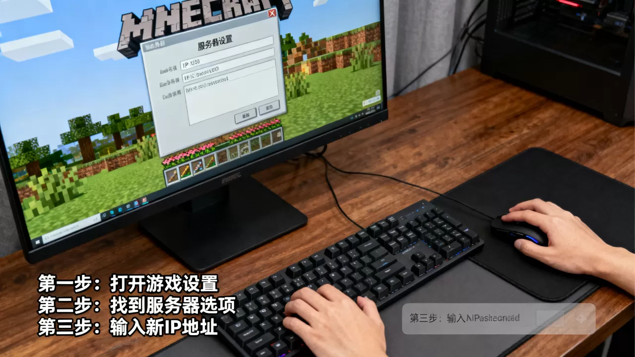 我的世界怎么修改服务器ip地址,怎么设置? 我的世界怎么修改服务器ip地址,怎么设置?
