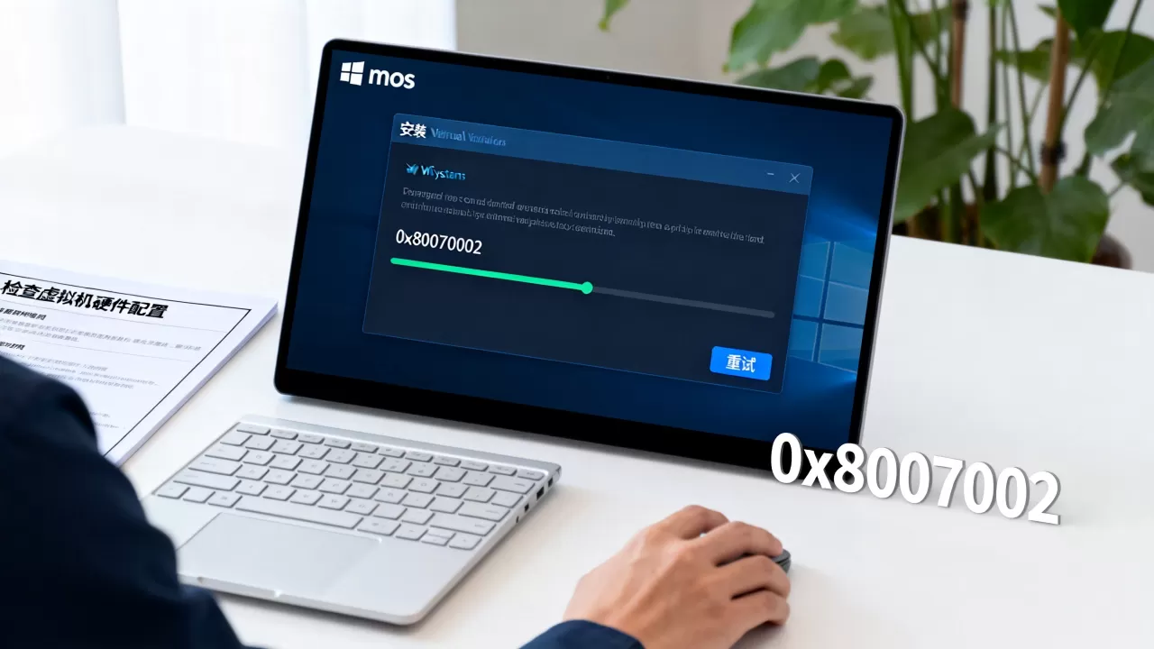 mos虚拟机win系统安装失败怎么办?安装错误代码排查方法 mos虚拟机win系统安装失败怎么办?安装错误代码排查方法
