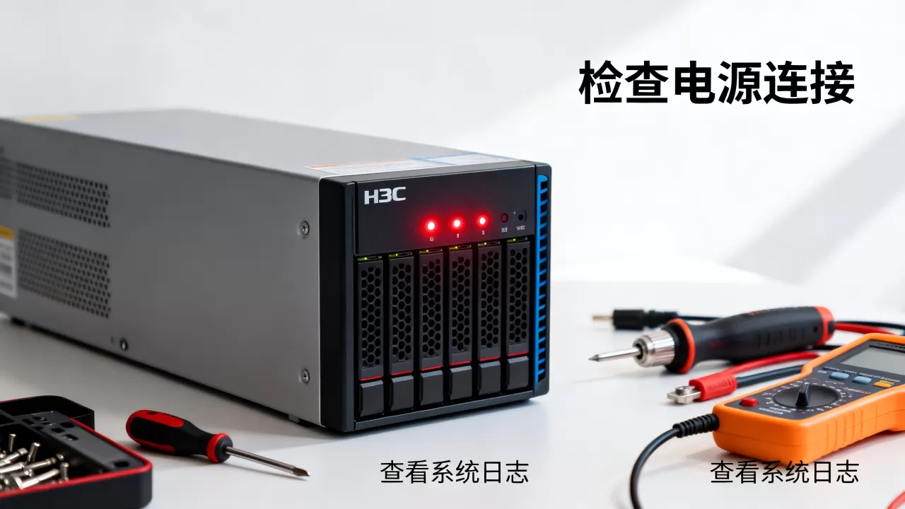 h3c服务器亮红灯是什么原因,怎么快速排查? h3c服务器亮红灯是什么原因,怎么快速排查?